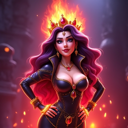 Queen of Inferno Olimp Casino